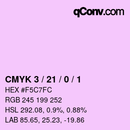 Color code: CMYK 3 / 21 / 0 / 1 | qconv.com