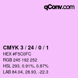Color code: CMYK 3 / 24 / 0 / 1 | qconv.com