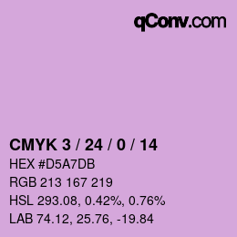 カラーコード: CMYK 3 / 24 / 0 / 14 | qconv.com