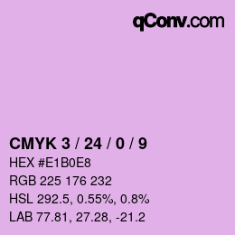 Color code: CMYK 3 / 24 / 0 / 9 | qconv.com