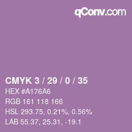 Código de color: CMYK 3 / 29 / 0 / 35 | qconv.com