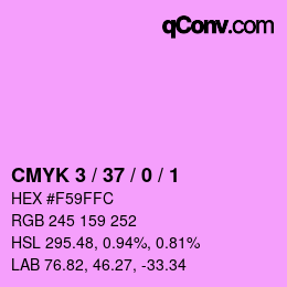カラーコード: CMYK 3 / 37 / 0 / 1 | qconv.com