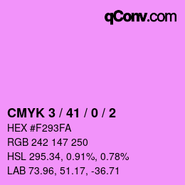 Color code: CMYK 3 / 41 / 0 / 2 | qconv.com