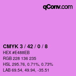 カラーコード: CMYK 3 / 42 / 0 / 8 | qconv.com