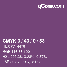 Código de color: CMYK 3 / 43 / 0 / 53 | qconv.com