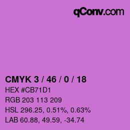 Color code: CMYK 3 / 46 / 0 / 18 | qconv.com