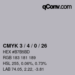 Color code: CMYK 3 / 4 / 0 / 26 | qconv.com