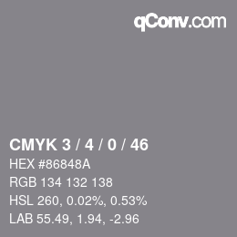 Color code: CMYK 3 / 4 / 0 / 46 | qconv.com
