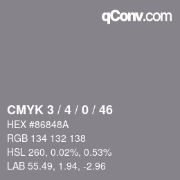 Color code: CMYK 3 / 4 / 0 / 46 | qconv.com