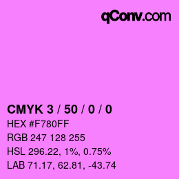 Color code: CMYK 3 / 50 / 0 / 0 | qconv.com