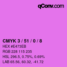Color code: CMYK 3 / 51 / 0 / 8 | qconv.com