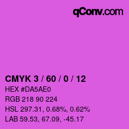 カラーコード: CMYK 3 / 60 / 0 / 12 | qconv.com
