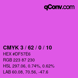 Color code: CMYK 3 / 62 / 0 / 10 | qconv.com