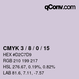 Color code: CMYK 3 / 8 / 0 / 15 | qconv.com