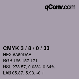 Color code: CMYK 3 / 8 / 0 / 33 | qconv.com