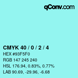 Color code: CMYK 40 / 0 / 2 / 4 | qconv.com