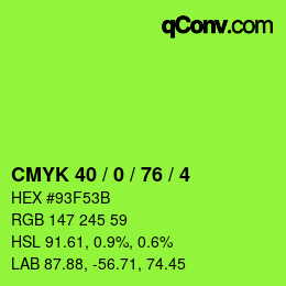 Color code: CMYK 40 / 0 / 76 / 4 | qconv.com