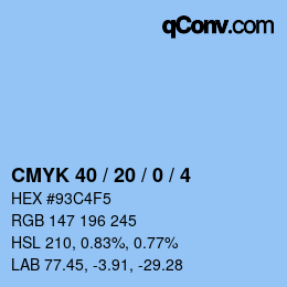 Color code: CMYK 40 / 20 / 0 / 4 | qconv.com