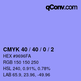 カラーコード: CMYK 40 / 40 / 0 / 2 | qconv.com