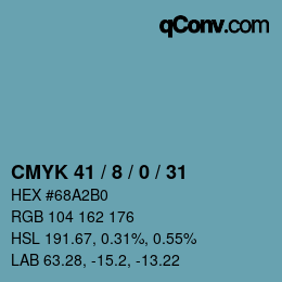 Color code: CMYK 41 / 8 / 0 / 31 | qconv.com