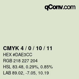 Color code: CMYK 4 / 0 / 10 / 11 | qconv.com