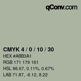 Color code: CMYK 4 / 0 / 10 / 30 | qconv.com