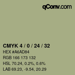 Color code: CMYK 4 / 0 / 24 / 32 | qconv.com