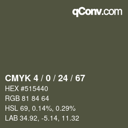 Color code: CMYK 4 / 0 / 24 / 67 | qconv.com