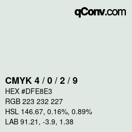 Color code: CMYK 4 / 0 / 2 / 9 | qconv.com