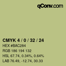 Color code: CMYK 4 / 0 / 32 / 24 | qconv.com