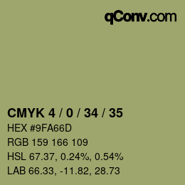 Color code: CMYK 4 / 0 / 34 / 35 | qconv.com