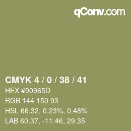 Color code: CMYK 4 / 0 / 38 / 41 | qconv.com