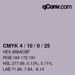 Color code: CMYK 4 / 10 / 0 / 25 | qconv.com