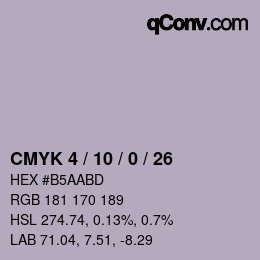 Color code: CMYK 4 / 10 / 0 / 26 | qconv.com