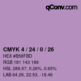 Color code: CMYK 4 / 24 / 0 / 26 | qconv.com