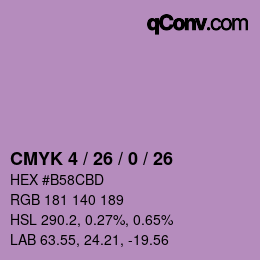 カラーコード: CMYK 4 / 26 / 0 / 26 | qconv.com