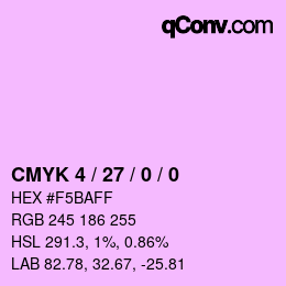 Color code: CMYK 4 / 27 / 0 / 0 | qconv.com