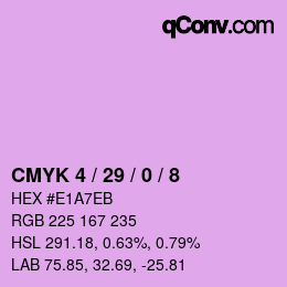 カラーコード: CMYK 4 / 29 / 0 / 8 | qconv.com