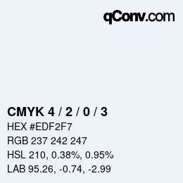 Color code: CMYK 4 / 2 / 0 / 3 | qconv.com