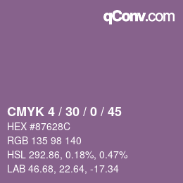 Color code: CMYK 4 / 30 / 0 / 45 | qconv.com