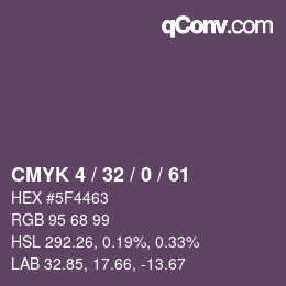 カラーコード: CMYK 4 / 32 / 0 / 61 | qconv.com