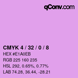 Color code: CMYK 4 / 32 / 0 / 8 | qconv.com