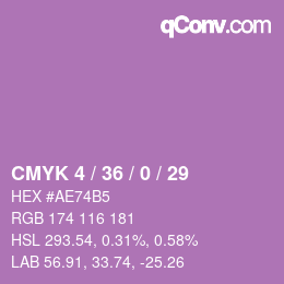 颜色代码: CMYK 4 / 36 / 0 / 29 | qconv.com