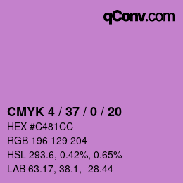 Color code: CMYK 4 / 37 / 0 / 20 | qconv.com