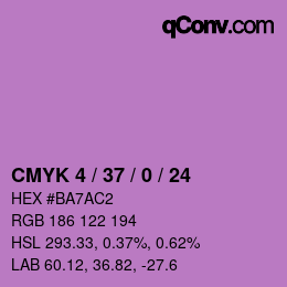 Color code: CMYK 4 / 37 / 0 / 24 | qconv.com