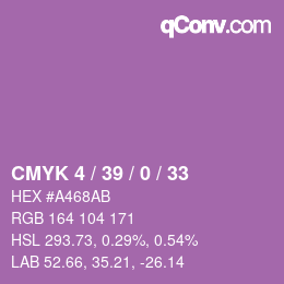 Color code: CMYK 4 / 39 / 0 / 33 | qconv.com