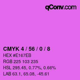 Color code: CMYK 4 / 56 / 0 / 8 | qconv.com