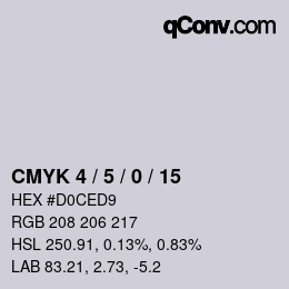 Color code: CMYK 4 / 5 / 0 / 15 | qconv.com