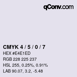 Color code: CMYK 4 / 5 / 0 / 7 | qconv.com