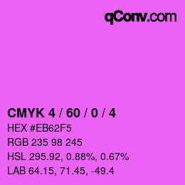 Color code: CMYK 4 / 60 / 0 / 4 | qconv.com